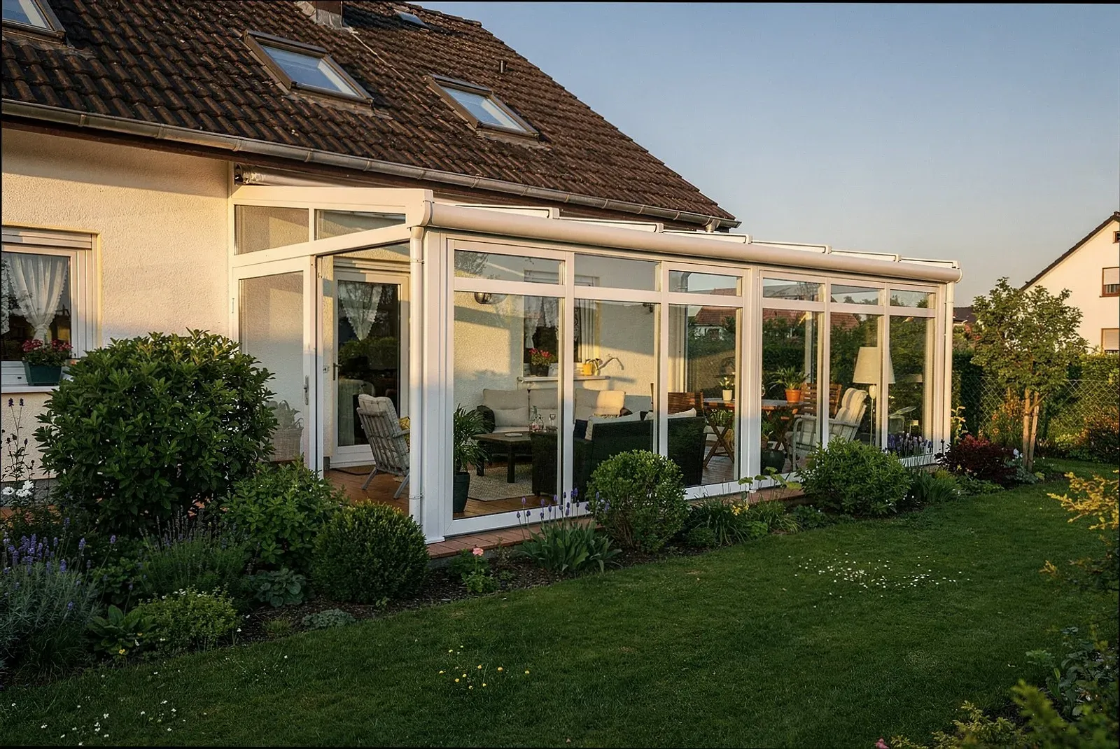 Moderner Wohnwintergarten Anbau in Dortmund